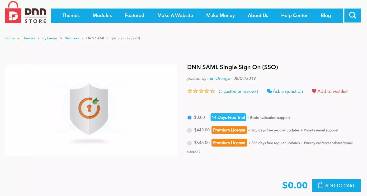 DNN SAML Single Sign-On (SSO) - DNN SAML SSO - Download miniOrange DNN SAML SSO from DNN Store