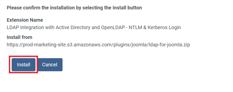 LDAP connection information to connect to the LDAP Server/Active Directory 