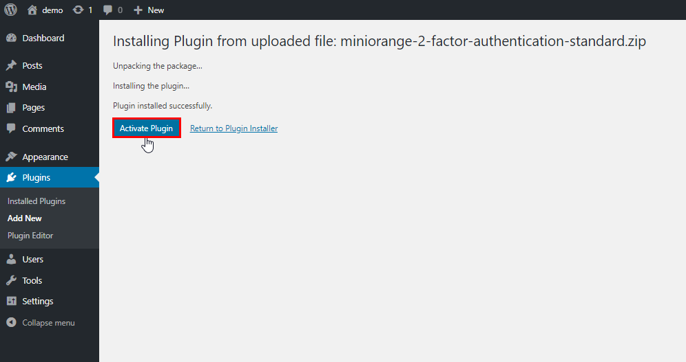 activate-plugin