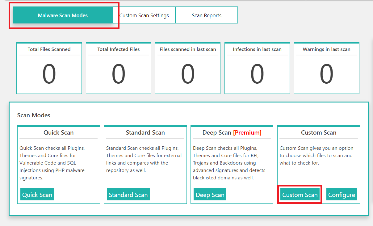 custom-malware-scan