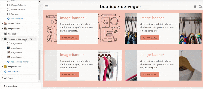 Featured Image Banner Setup GIF