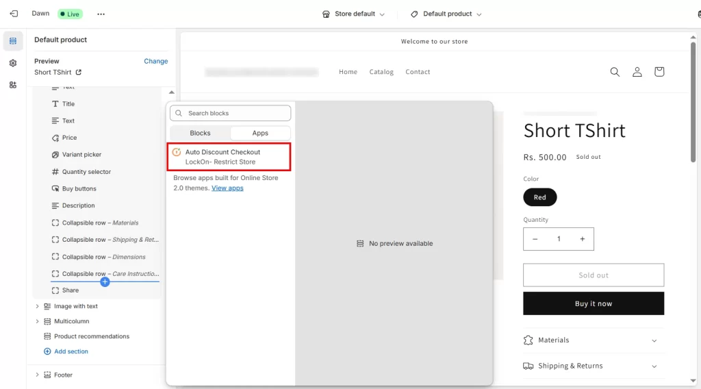 add product discount extension