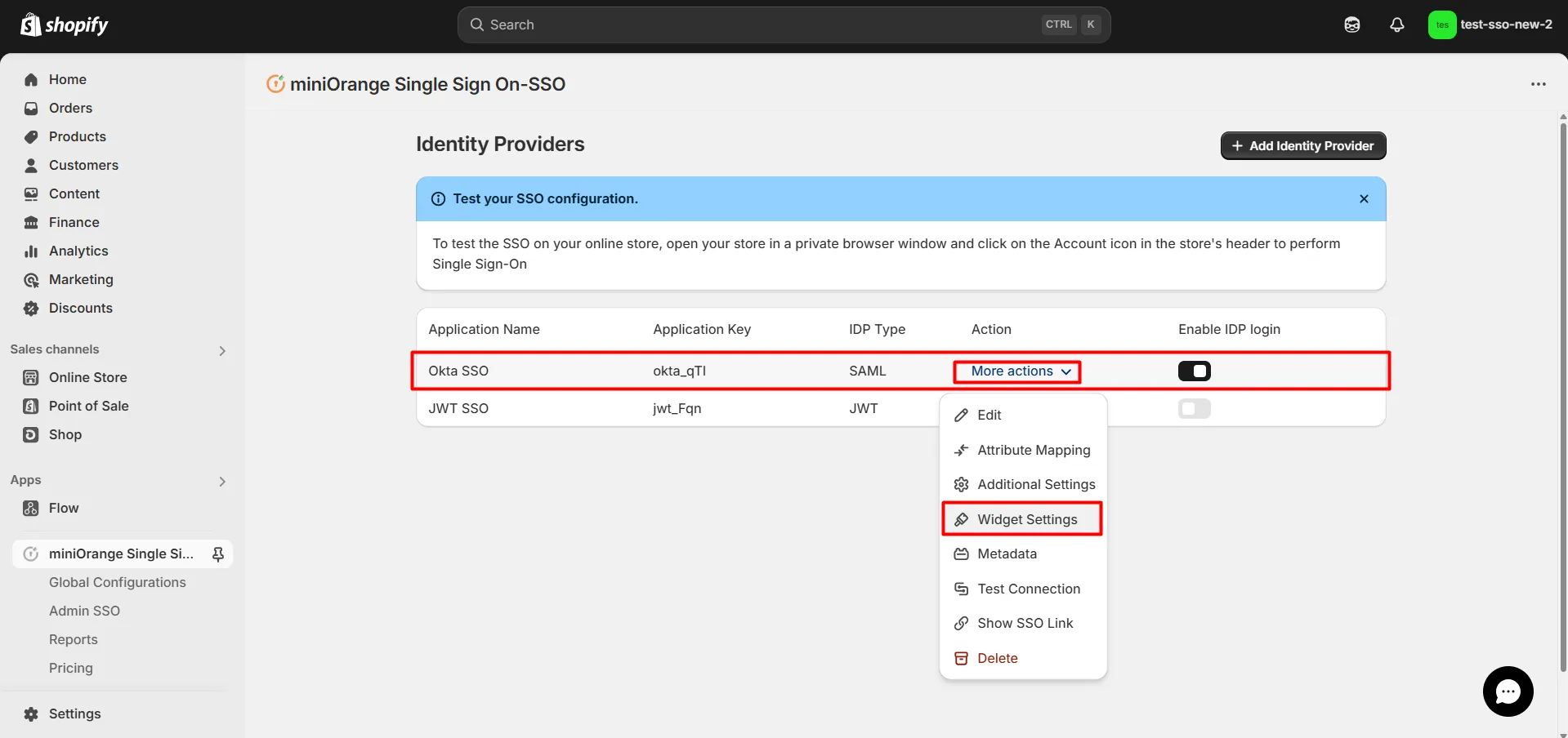 navigate-to-Shopify-SSO-application