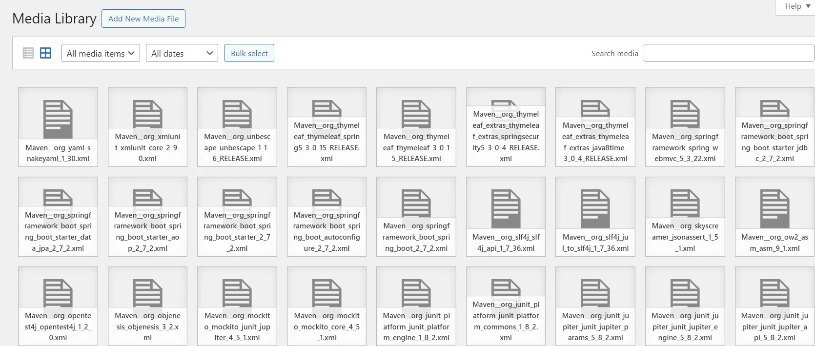 Documents Synced to WordPress Media Library