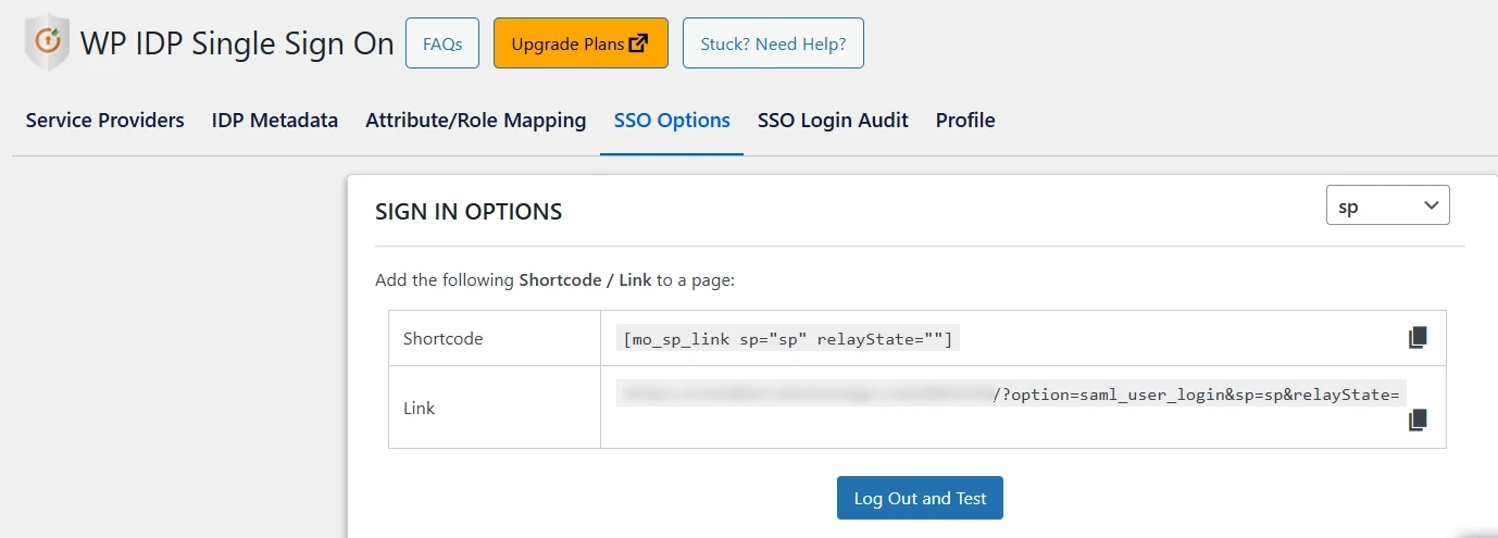 Embed SSO Buttons