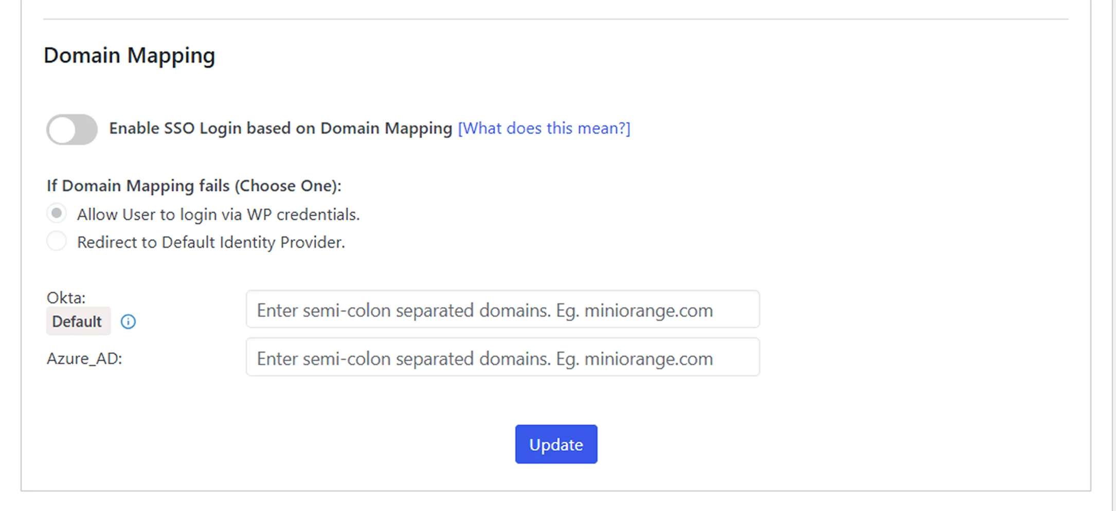 Domain Mapping in Premium plugin v12.1.8 and above